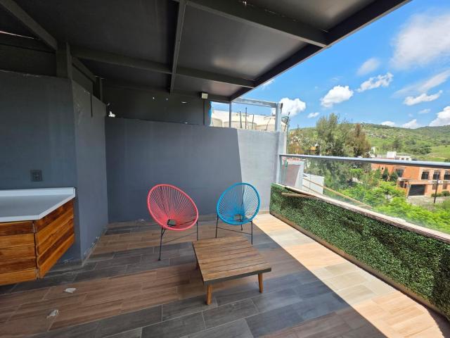 LOFT AMUEBLADO CON ROOF GARDEN EN RENTA LOMAS DEL SUR MORELIA