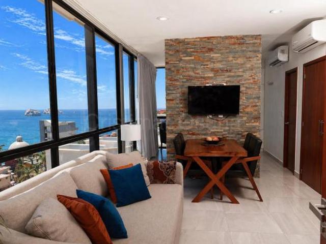 Loft con vista panorámica al mar + alberca | Cerro de la Nevería