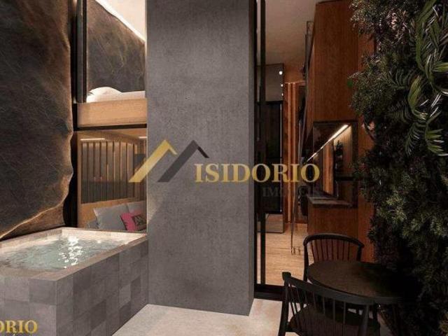 LOFT DUPLEX NO CENTRO! QUARTO, SACADA, JACUZZI, PISCINA!