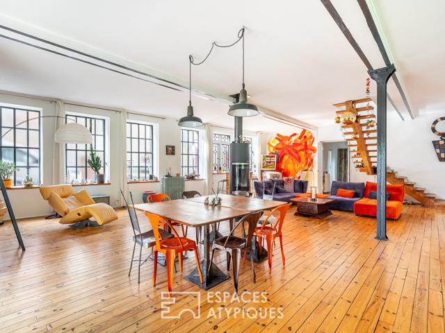 Loft dans une ancienne usine de textile