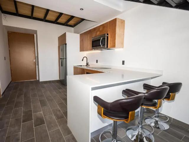 Loft de 2 niveles con terraza y vista verde | Hitum The Lofts – Milenio III