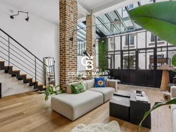 Loft d'exception avec terrasse au cœur de Belleville 161m² Paris 20ème