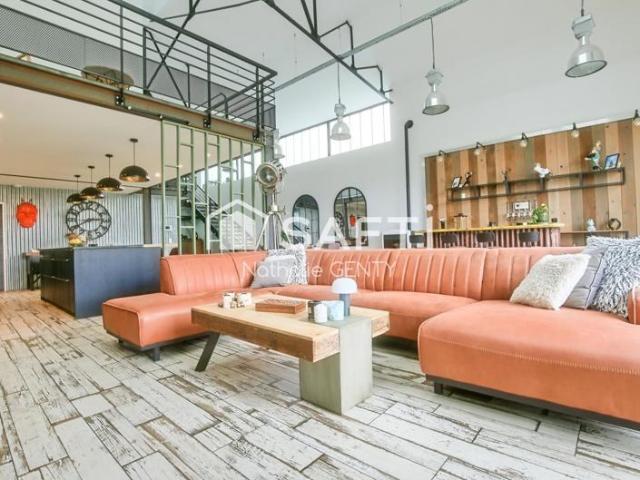 Loft d'exception avec jardin sud et double garage