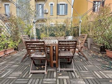 Loft in affitto a Piazza Niccolò Tommaseo - Terrazzo