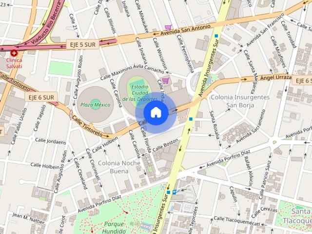 LOFT EN RENTA EN CALLE HOLBEIN BENITO JUAREZ