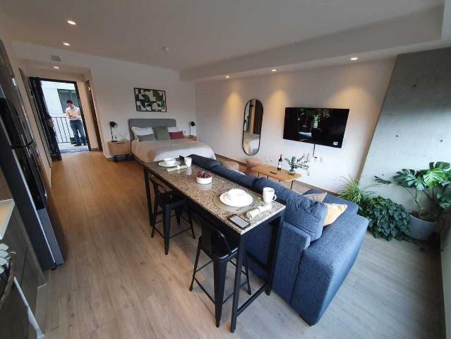 Loft en renta Roma Norte 41m2