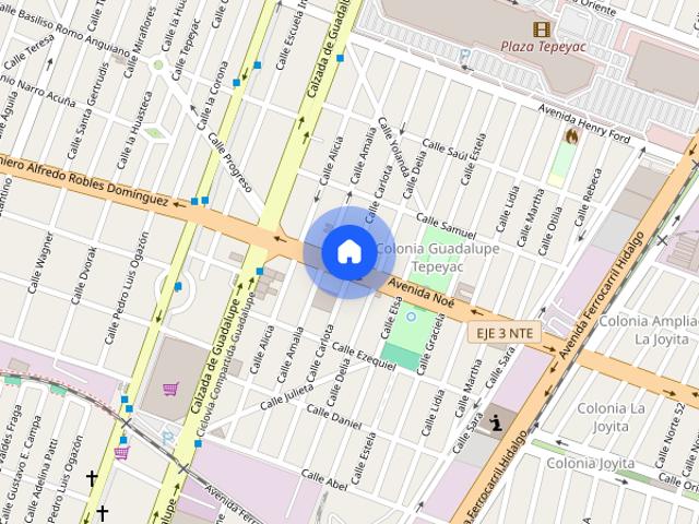 Loft en renta sin amueblar en Guadalupe Tepeyac