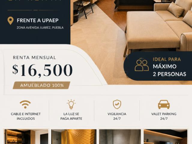 LOFT EN RENTA UPAEP