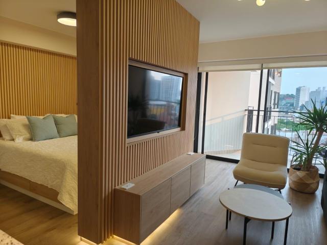 Loft full equipado con balcón y cochera amenities
