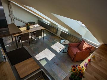 LOFT IN BELLERIVE VD, FURNISHED, TERM