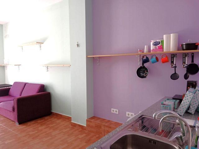 Loft local de un dormitorio en el centro de Denia