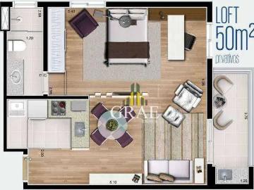 Loft para Venda em São Bernardo do Campo/SP Rudge Ramos 1 Quartos