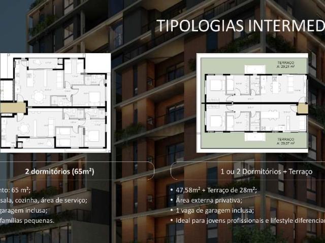 Loft para Venda em São José dos Pinhais/PR Centro 1 Quartos