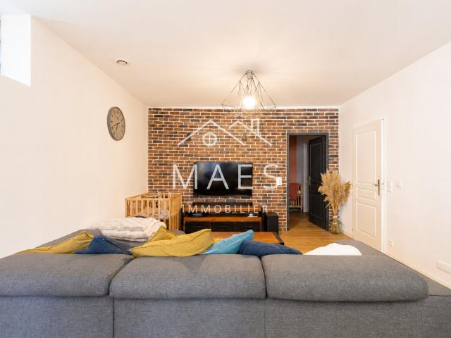 Loft plain pied, grande terrasse ensoleillée + parking sécurisé