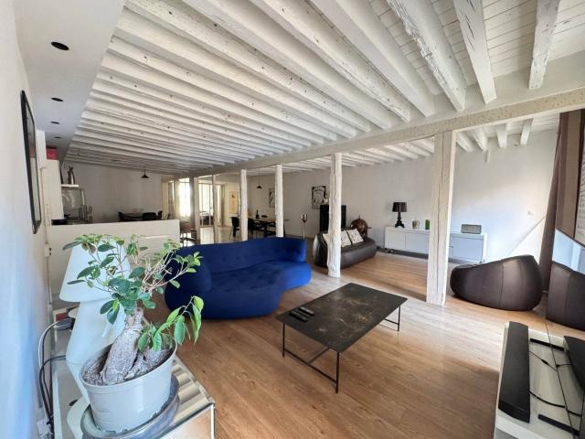 Loft type3 meublé de 125m2 avec Stationnement