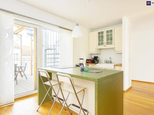 Loft über den Dächern Wiens – Design, Ruhe und spektakuläre Terrassenflächen