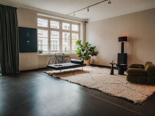Loft w/ Fireplace in Wedding, Berlin Amsterdam Apartments for Rent