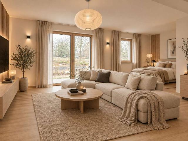 Loft Wohnen im Neubau: 1 Zi mit Terrasse in Mittenwalde