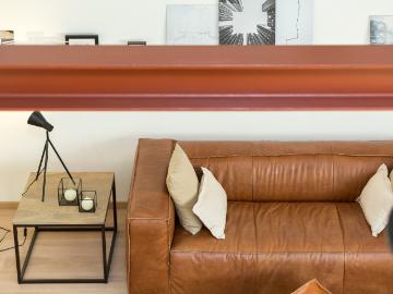 Loft 1 bedroom Geo Henderick Loft Sportstraat 10A, 9000 Gent Long term | Furnished Apartments Ghent