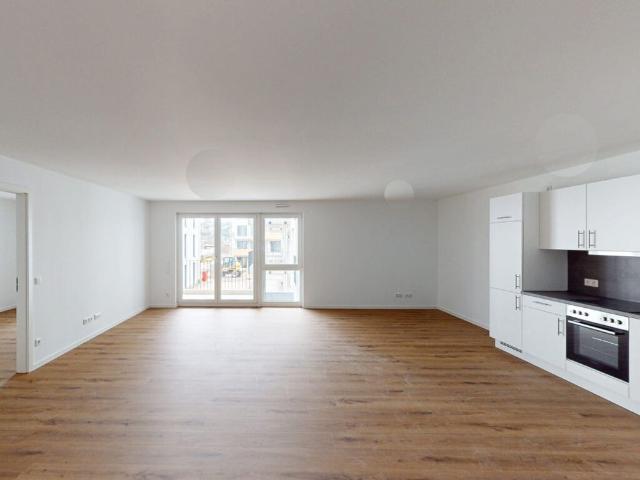 Loftcharakter auf 2 Zimmern! Neubauwohnung mit EBK und Balkon/Terrasse