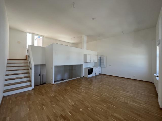Loftartige 1 Zimmerwohnung mit Dachterrasse