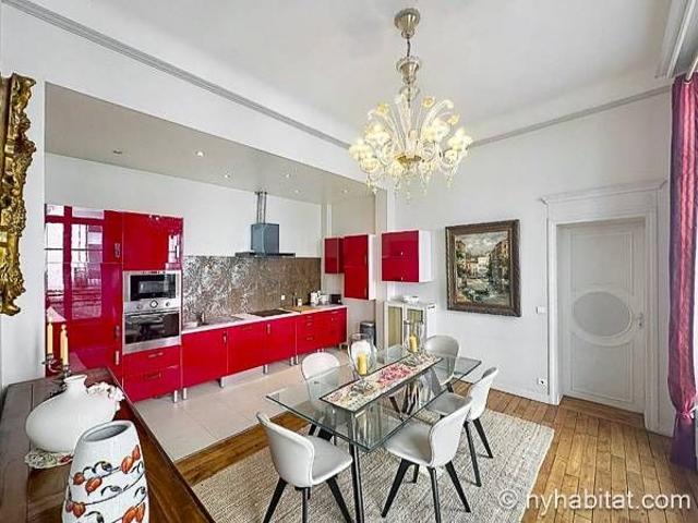 Logement à Paris, Location meublée T2 Tuileries, Le Louvre Les Halles Châtelet PA 4069