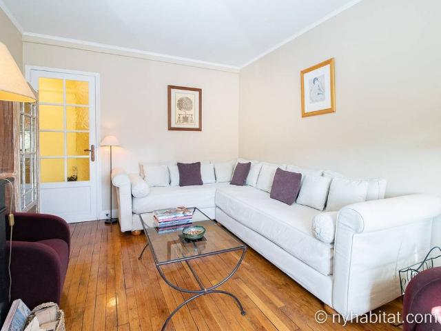 Logement à Paris, Location meublée T3 Parc Monceau, Batignolles Ternes PA 1455