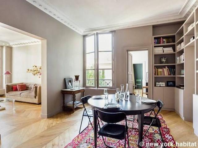 Logement à Paris, Location meublée T3 Tuileries, Le Louvre Les Halles Châtelet PA 4582