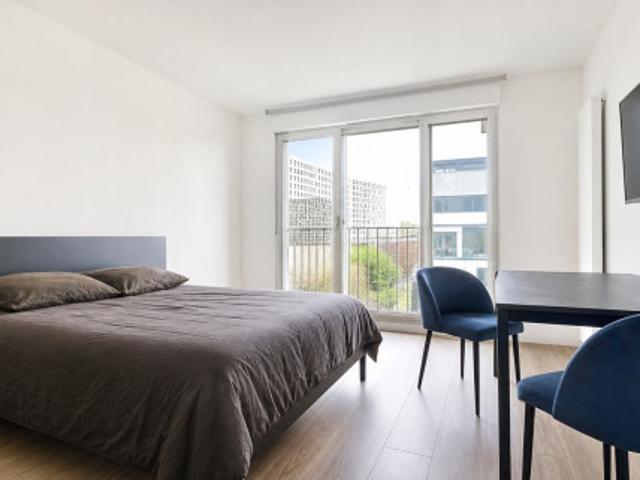 logement cocooning de 12 m² en coliving à Rosa Parks PA96