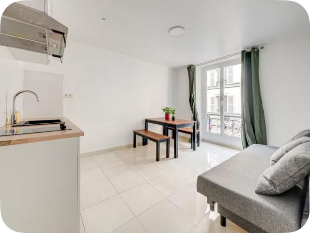 Logement cosy au cœur de Monceau