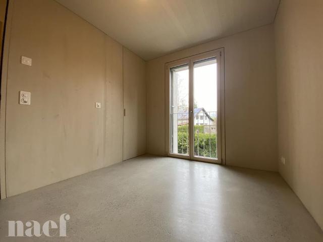 Duplex de 3,5 pièces darchitecte, construit en 2023 selon les principes de lécoresponsabilité et réalisé à 100 % en bois suisse