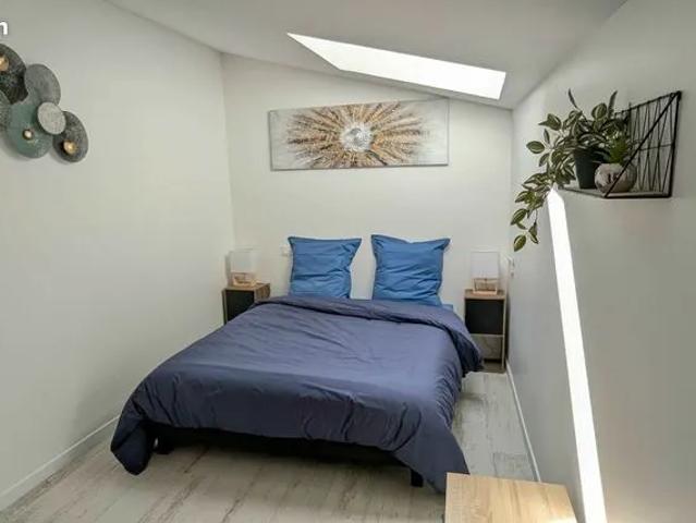 Logement meublé atypique de 50 m² avec terrasse et parking
