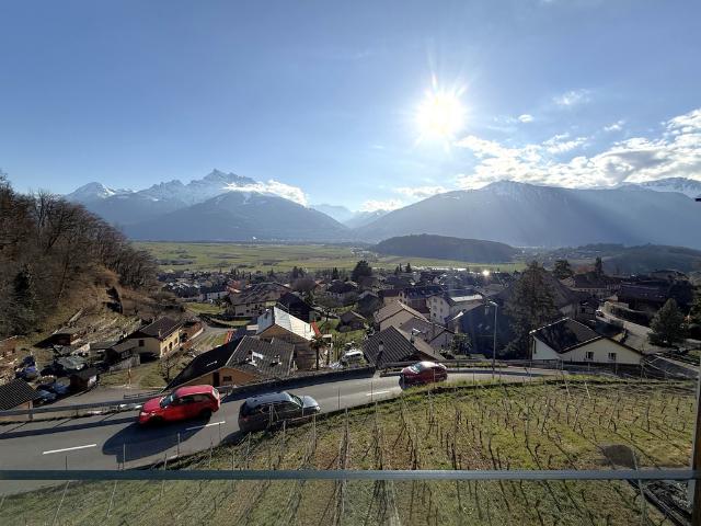 Loggia avec une vue imprenble