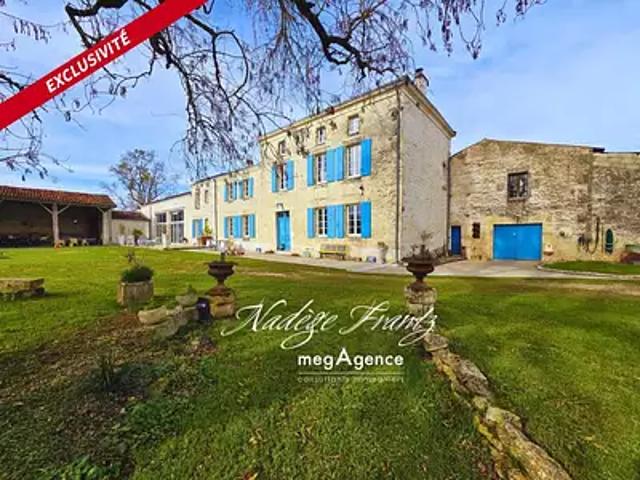 Loiré sur Nie 17470 Achat / Vente maison 7 pièces t7 piscine