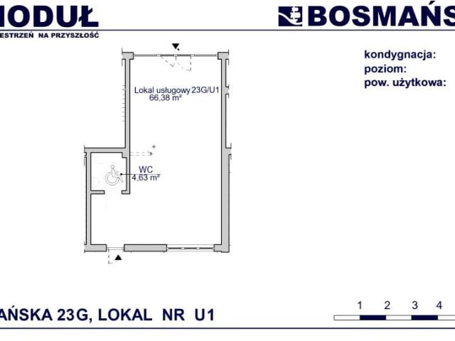 Lokal użytkowy 71m²