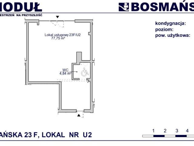 Lokal użytkowy 82,6m²