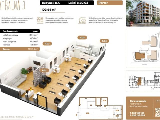 Lokal użytkowy 87m²