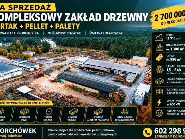 Lokal użytkowy 15 714 m², Włodawa