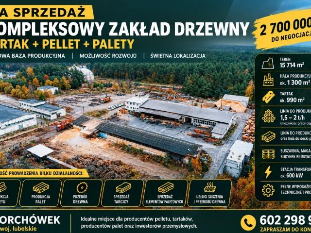 Lokal użytkowy, Włodawa, 15714.00 m², sprzedam lokal użytkowy