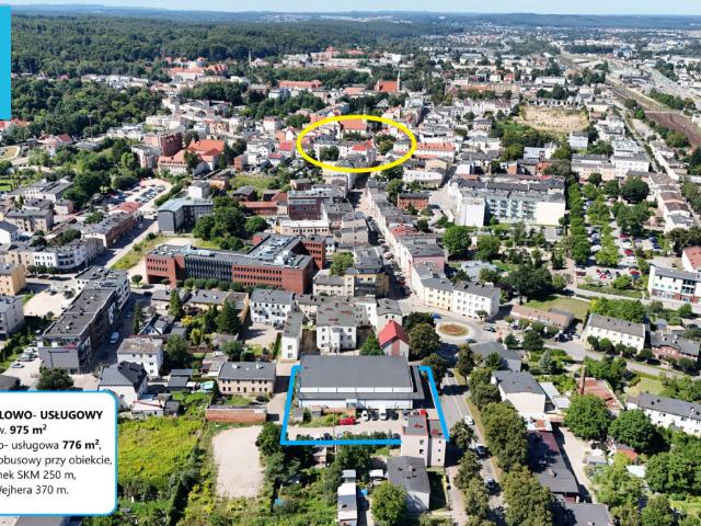 Lokal użytkowy, Wejherowo, 12 Marca, 975.00 m², wynajmę lokal użytkowy
