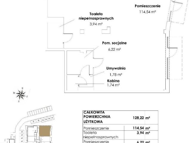 Lokal użytkowy, Świdnica, Polna Droga, 128.00 m², wynajmę lokal użytkowy