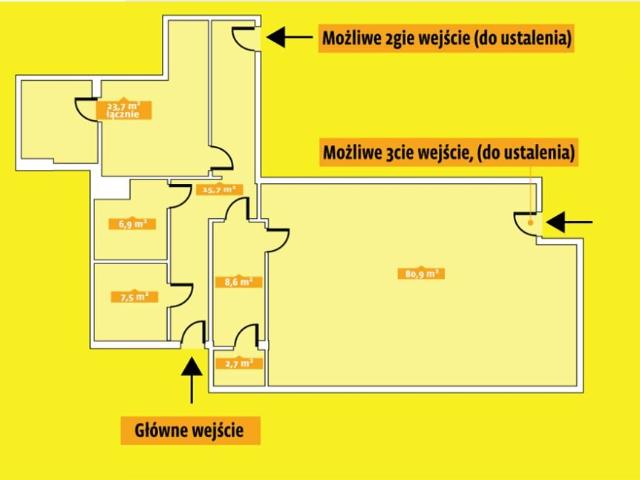 Lokal użytkowy, Kielce, Solidarności, 146.00 m², wynajmę lokal użytkowy