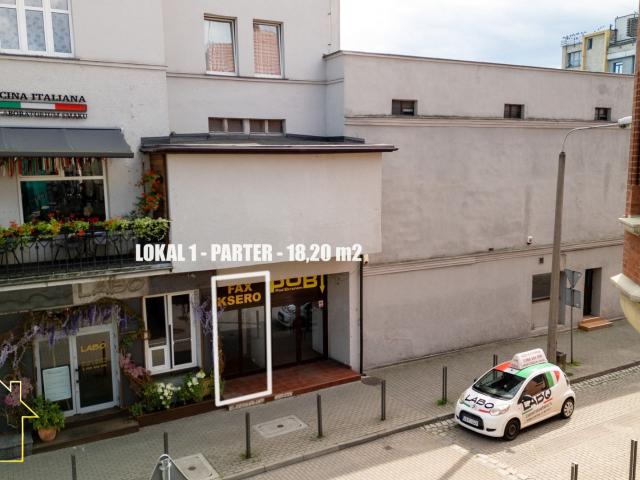 Lokal użytkowy, Rybnik, Pocztowa, 18.20 m², wynajmę lokal użytkowy