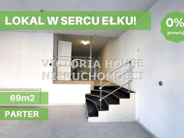 Lokal usługowo handlowy z witrynami w centrum Ełku