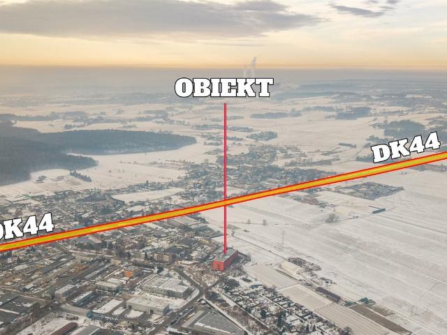 Lokal usługowo produkcyjny 2263 m² z rampą i parkingiem
