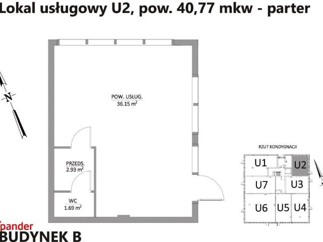 Sprzedam lokal usługowy 40,77 m² z miejscem postojowym w Wrocławiu
