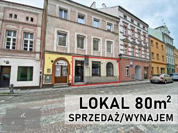 Lokal usługowy 80 m2 w centrum Namysłowa – idealny na gabinet lub sklep
