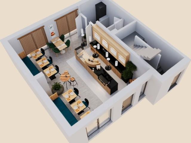 Do sprzedania funkcjonalny lokal usługowy z ogrodem 54 m² w Rzeszowie