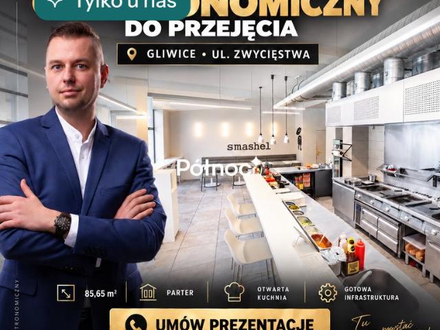 Lokal gastronomiczny 87 m² przy Zwycięstwa zapraszam