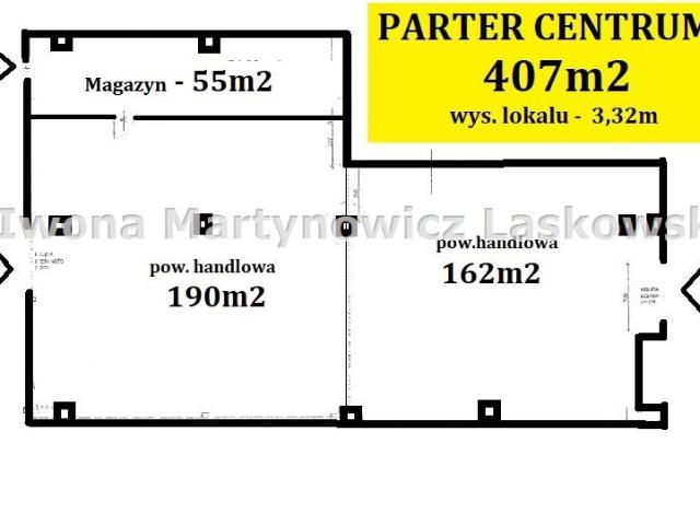 Lokal handlowo usługowy 407 m² w centrum Lubina parking